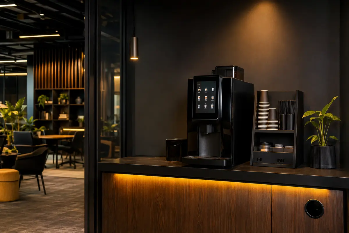 Сеть кофеен самообслуживания